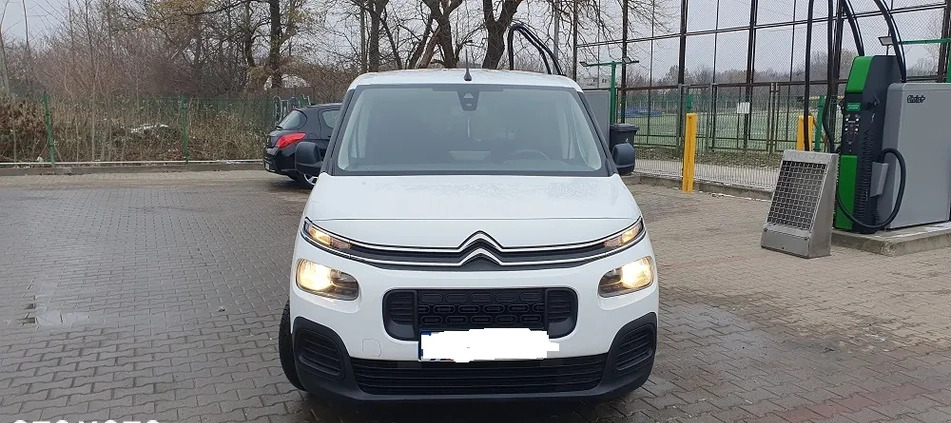 Citroen Berlingo cena 42900 przebieg: 216000, rok produkcji 2019 z Warszawa małe 106